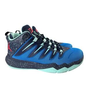 NIKE Shoes AIR JORDAN CP3.IX Mens Size 11.5 Blue Basketball Sneaker 810868-406
